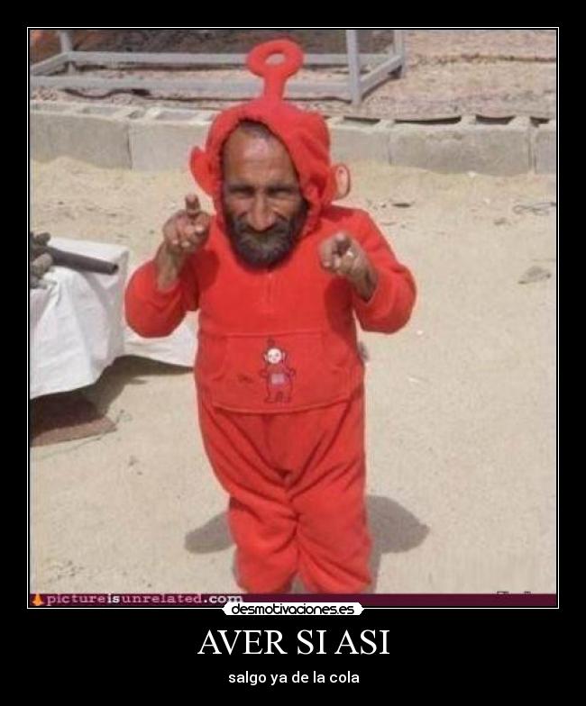 AVER SI ASI - salgo ya de la cola