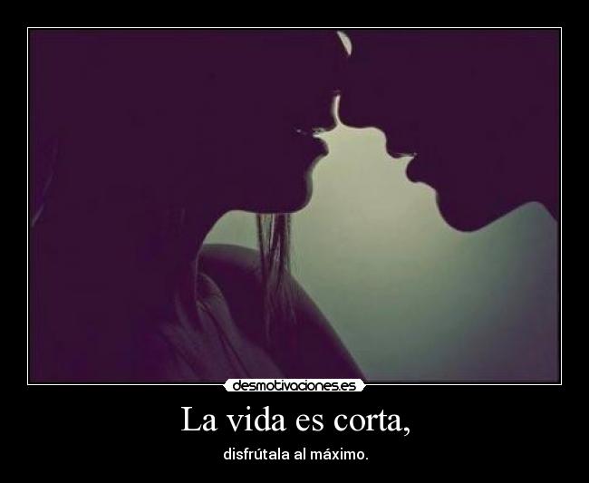 carteles vida quiero disfrutar maximo contigo vida desmotivaciones