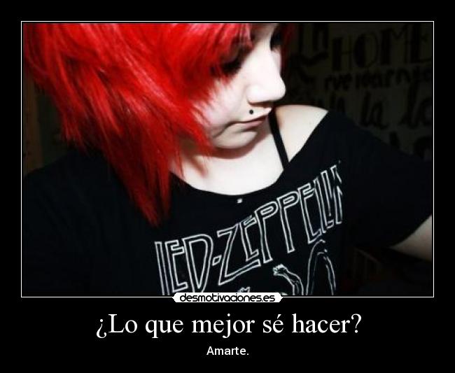 ¿Lo que mejor sé hacer? - 