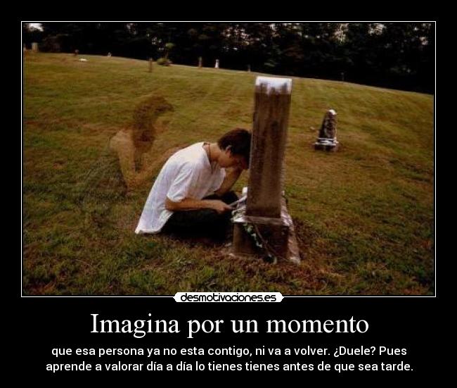 Imagina por un momento - 