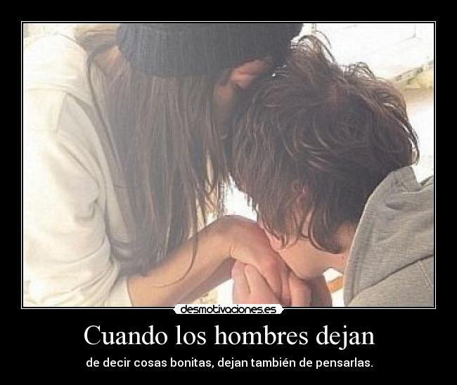 Cuando los hombres dejan -