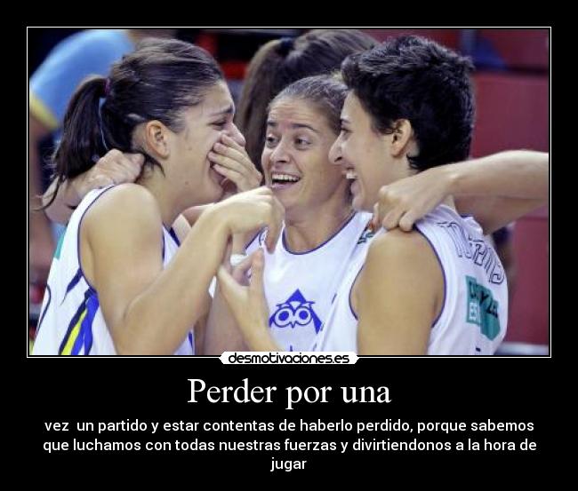 Perder por una - 
