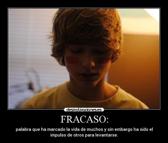 FRACASO: -