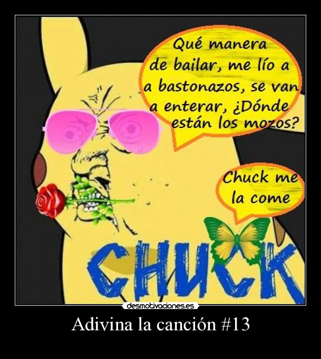 Adivina la canción #13 -