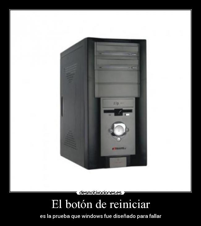 El botón de reiniciar - 