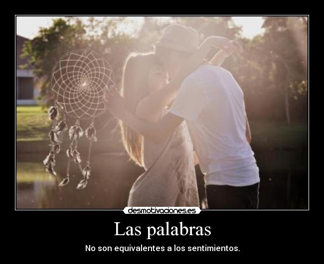 Las palabras -