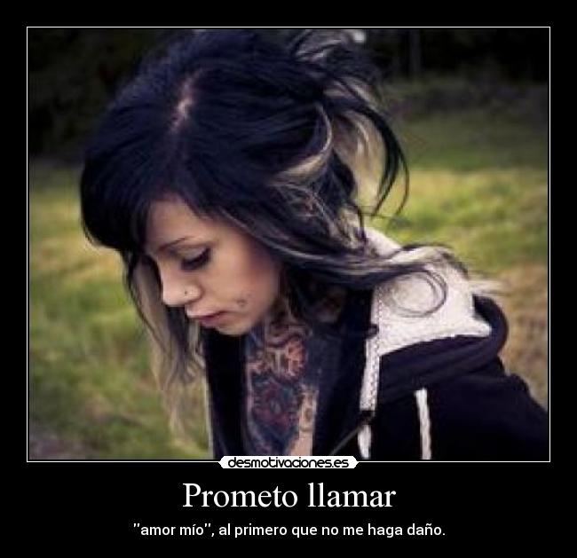 Prometo llamar - 