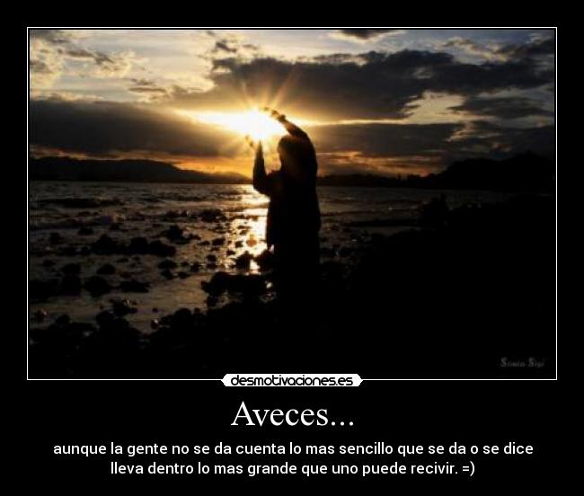 Aveces... - 