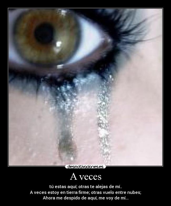 A veces -