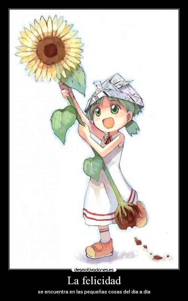 carteles felicidad yotsuba advalle desmotivaciones