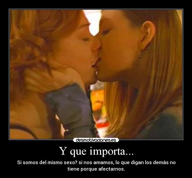 Y que importa... - 
