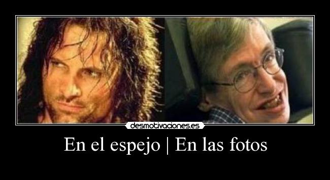 En el espejo | En las fotos -