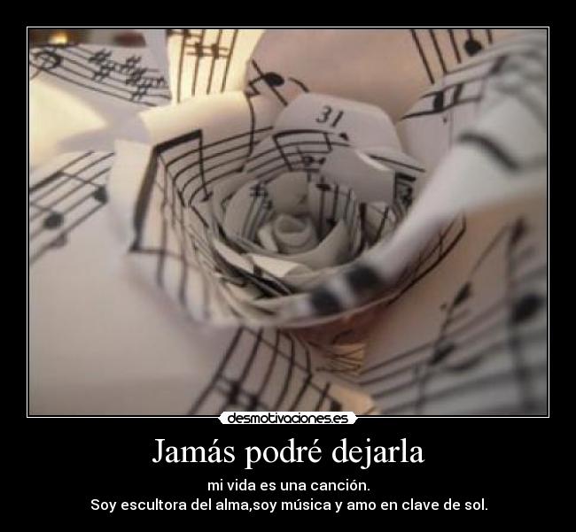 Jamás podré dejarla - 