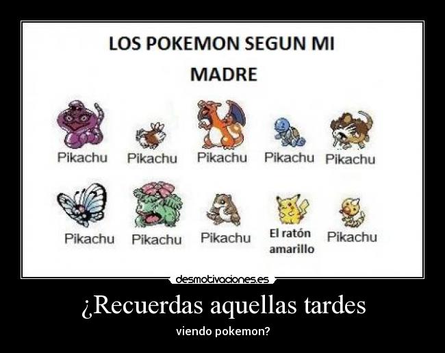 ¿Recuerdas aquellas tardes -