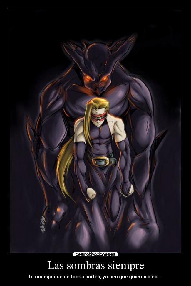 Las sombras siempre -