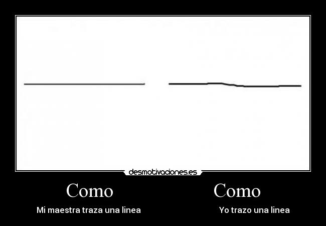 carteles trazar lineas desmotivaciones