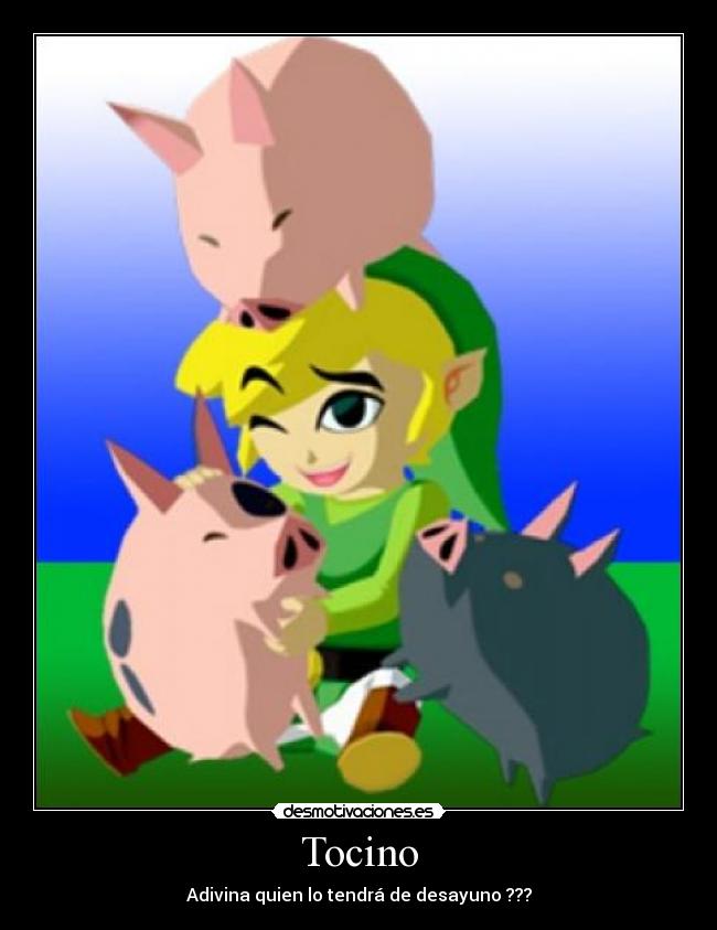 carteles the legend zelda wind waker desmotivaciones