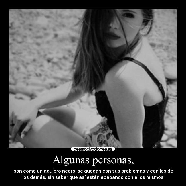 Algunas personas, -