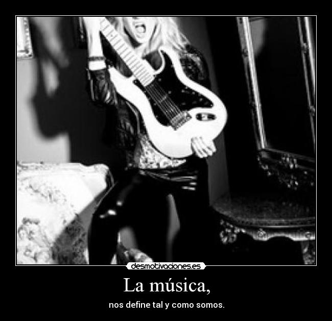 La música, - 