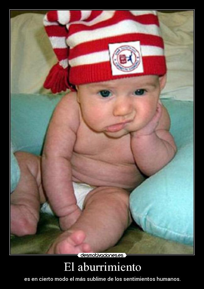 El aburrimiento -