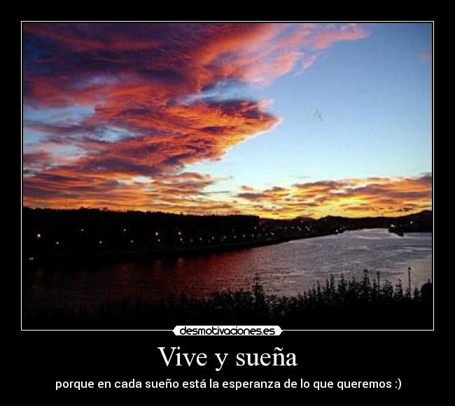 Vive y sueña -