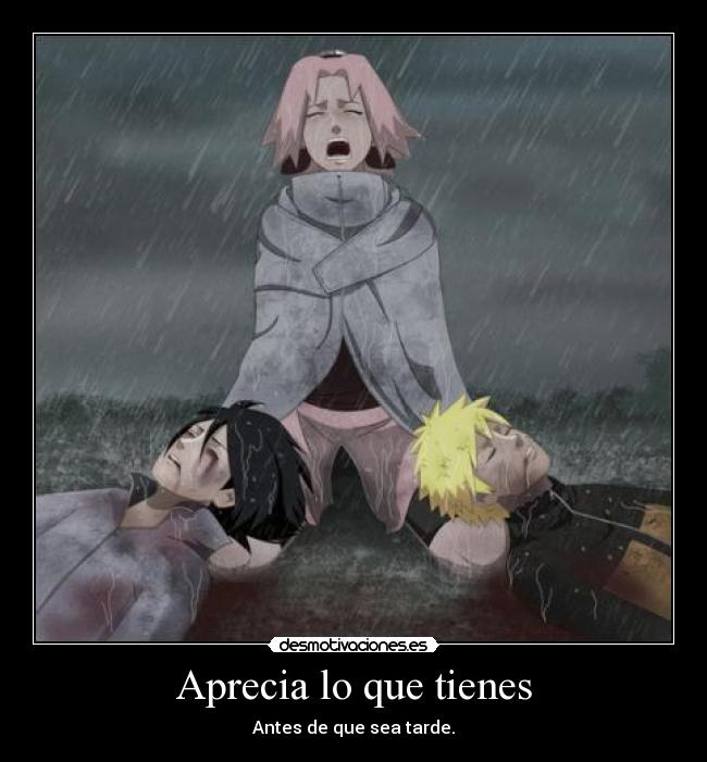 Aprecia lo que tienes - 