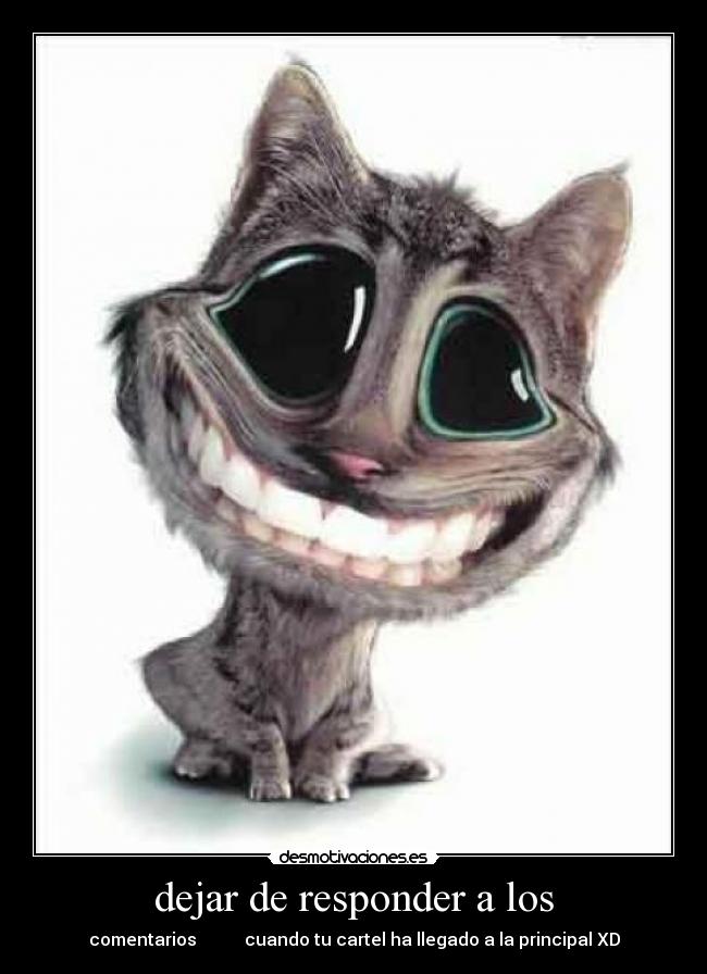 dejar de responder a los -