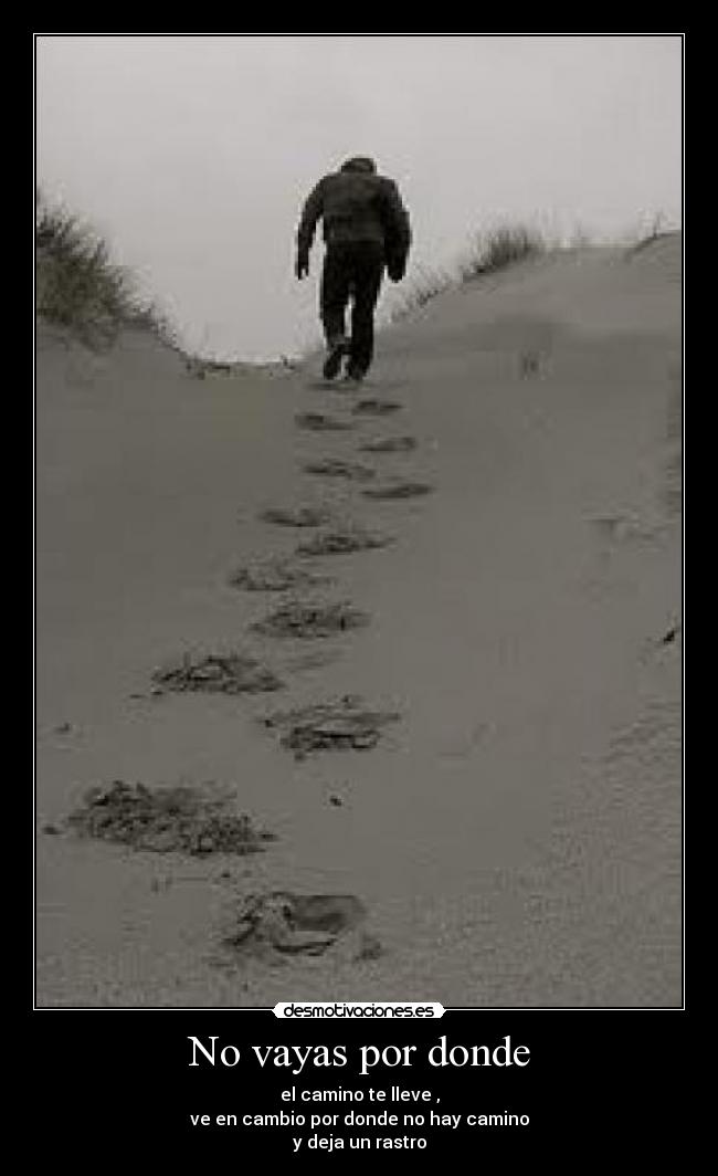 No vayas por donde -