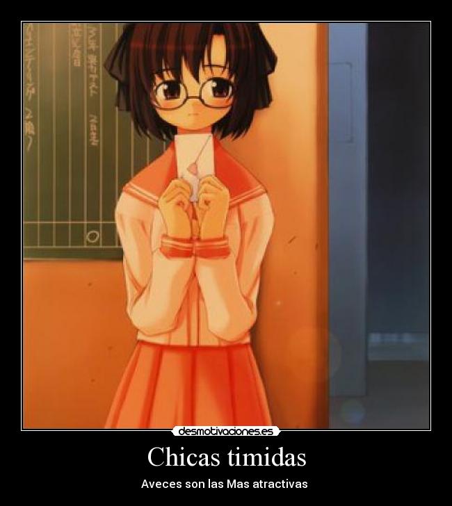 Chicas timidas - Aveces son las Mas atractivas