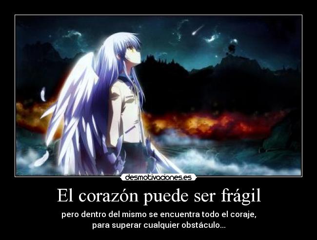 El corazón puede ser frágil -