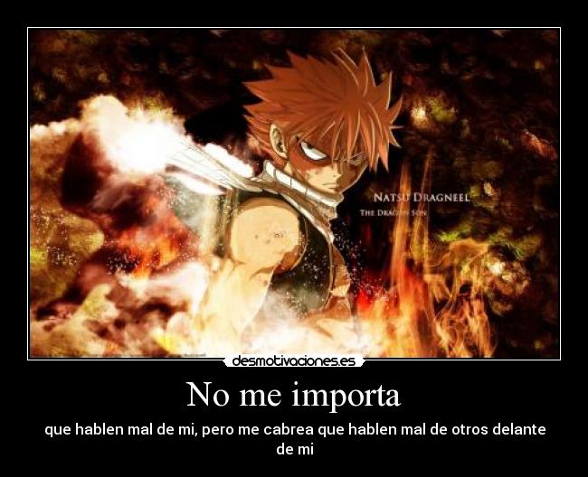 No me importa - 