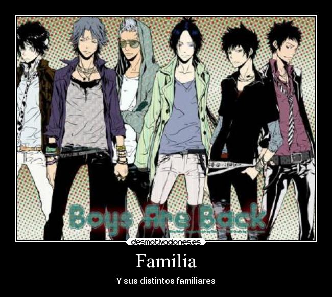 Familia - Y sus distintos familiares