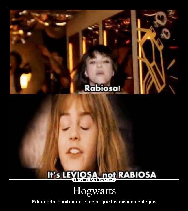 Hogwarts - Educando infinitamente mejor que los mismos colegios