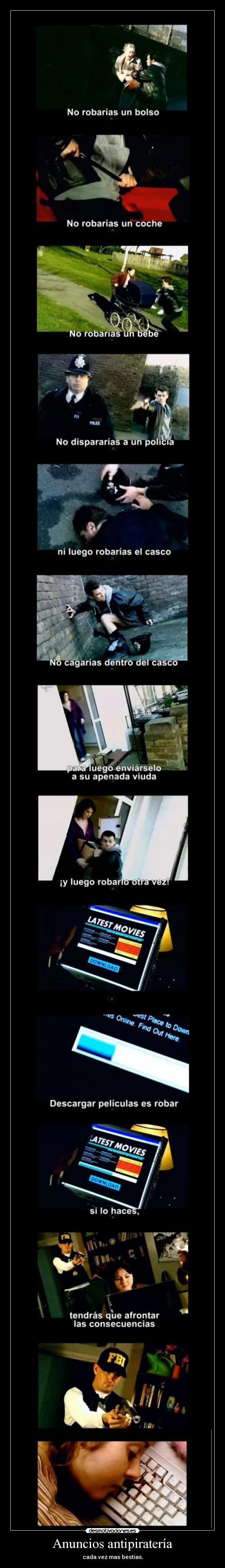Anuncios antipiratería -