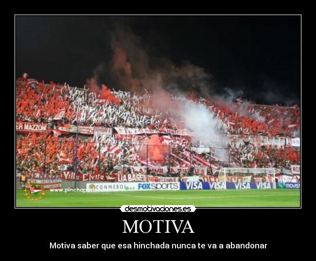 MOTIVA - Motiva saber que esa hinchada nunca te va a abandonar