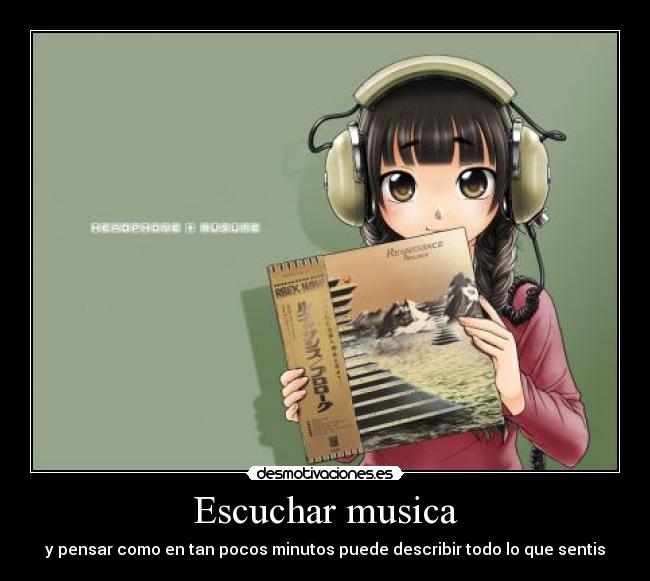 Escuchar musica - 