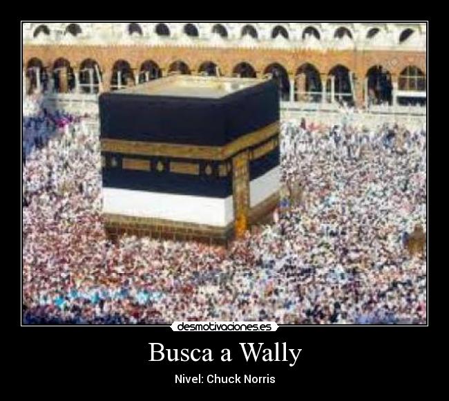 Busca a Wally - Nivel: Chuck Norris