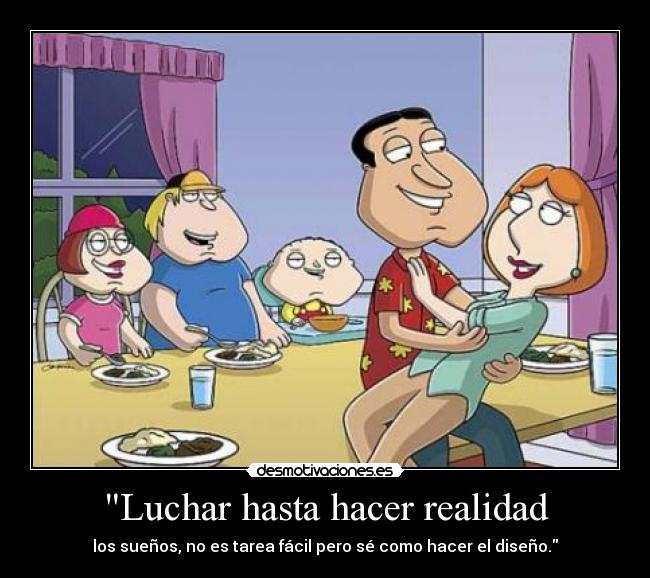 Luchar hasta hacer realidad - 