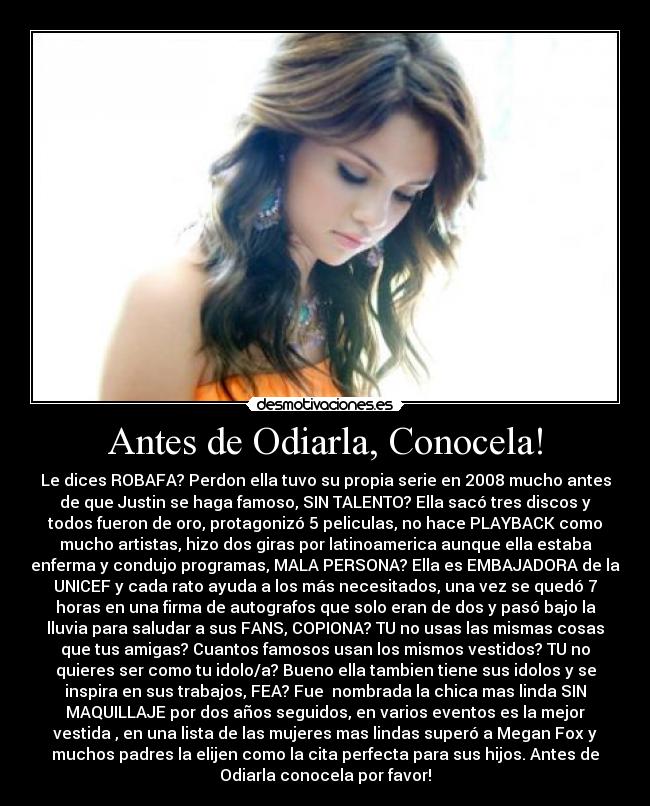 Antes de Odiarla, Conocela! - 