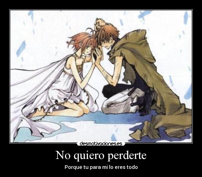 No quiero perderte - 