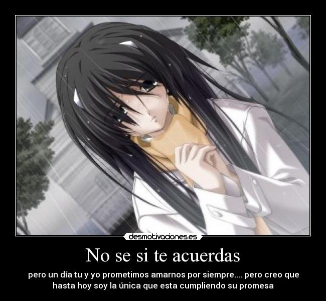 No se si te acuerdas - 