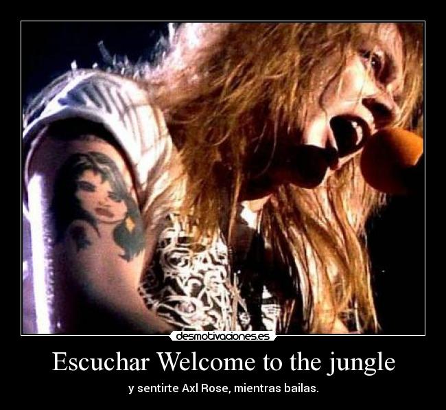 Escuchar Welcome to the jungle - 