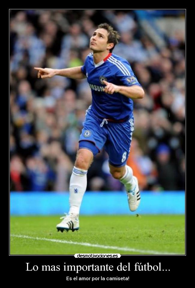 Lo mas importante del fútbol... -