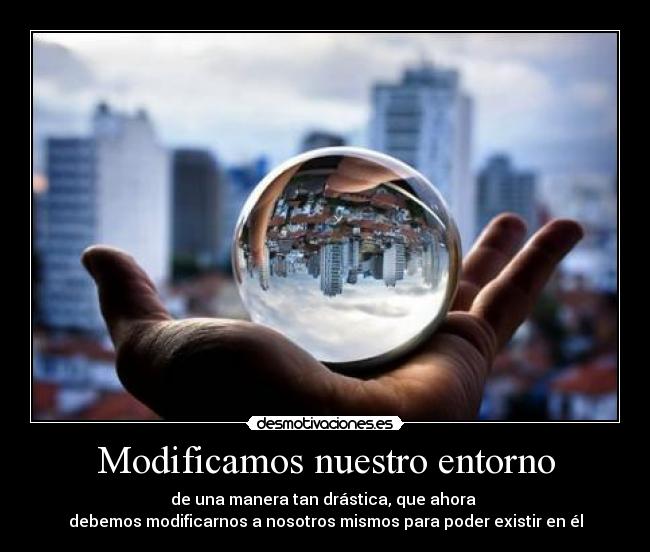 Modificamos nuestro entorno -
