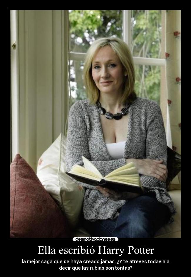 Ella escribió Harry Potter - 