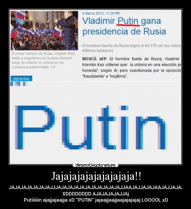 Jajajajajajajajajaja!! -