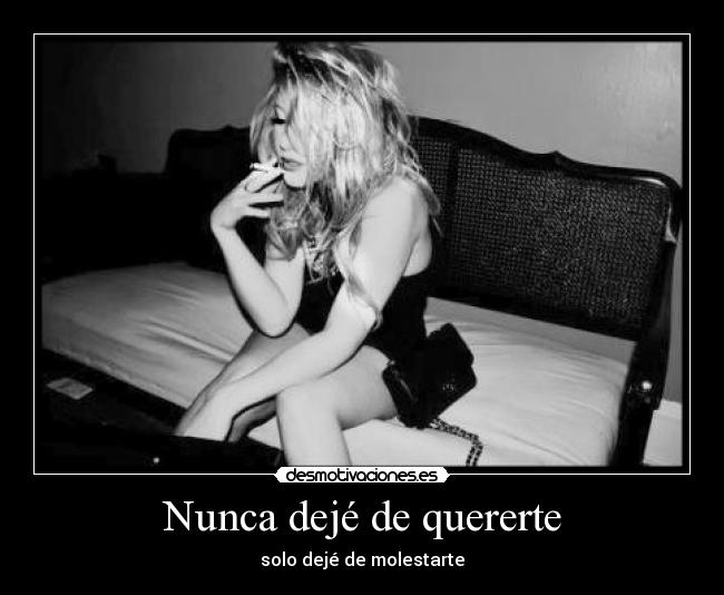 Nunca dejé de quererte -