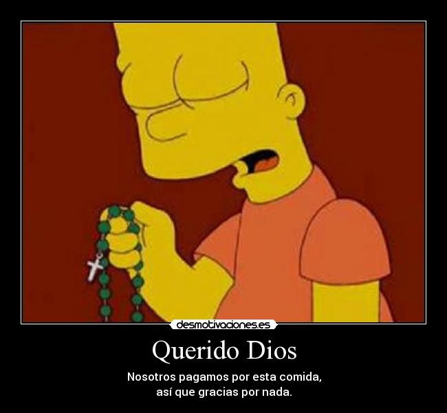 Querido Dios - 