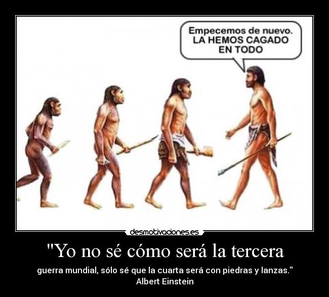 Yo no sé cómo será la tercera -