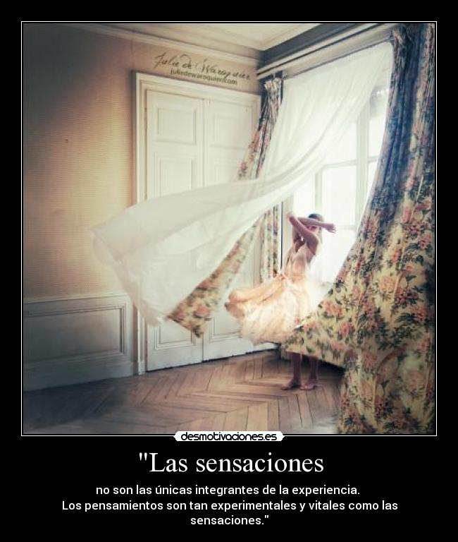 Las sensaciones -